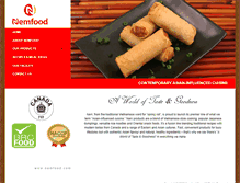 Tablet Screenshot of nemfood.com